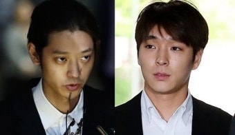 [속보]‘불법촬영·집단성폭행’ 정준영 징역 6년, 최종훈 징역 5년 선고