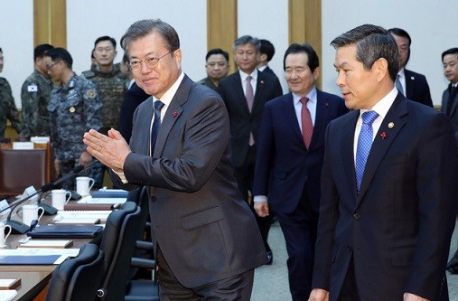정동영 통일부장관, 한미연합훈련 조정 건의 밝혀