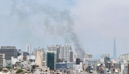 강남 역삼동 아파트 화재…주민 대피