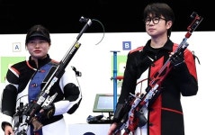 사격 공기소총 10m 혼성 銀… 한국 첫 메달
