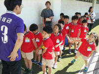 FC안양, 새샘 어린이집 축구탐험대 완료