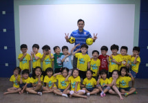 전남 김영욱, 어린이집 일일 체육 교사로 변신