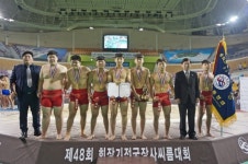 드디어 해냈다! 전주풍남중, 12년 만에 회장기 씨름 단체전 우승