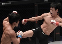 [로드FC 제주 현장] 윤태영, 한라산급 폭풍 파운딩으로 TKO 승