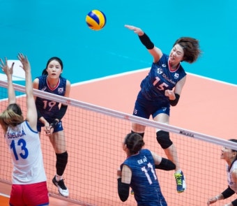 [VNL]'강소휘 16점' 女배구, 세르비아에 1-3 역전패 '2연패'