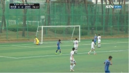 [중등리그] 팽팽한 1, 2위 맞대결 천안중과 천안축구센터 1-1 무승부