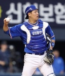[S탠바이] 삼성 강민호, 목 담 증세 선발 제외…김상수 대타 대기