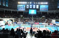 빅매치 GSvs현대건설의 뜨거운 장충 열기, 4156명으로 꽉 찼다[장충 S크린샷]