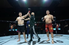 [AFC15] KO 핵 주먹 명현만, 적수가 없다!…헤비급 최강자 입증!
