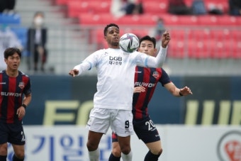 '4경기 연속골' 대구 에드가, 2라운드 연속 MVP 영예