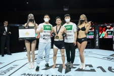 [AFC16] 십자인대 파열 투혼 김진민, MMA 기술 총망라 판정승