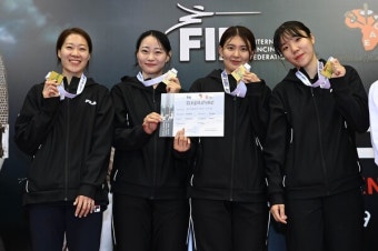 '금!은!은!은!' 점점 강해지는 펜싱코리아, 파리 올림픽 전망 밝다