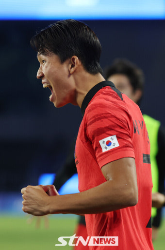 [아시안컵] '터졌다 선제 득점!' 한국, 정우영 골로 말레이시아에 1-0 리드 (전반 진행 중)