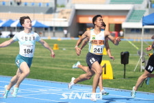 '한국형 볼트' 나마디 조엘진, 한국 육상 최초 길 간다…