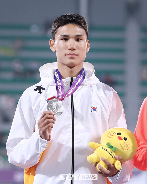 이재웅, 1500m 한국기록 두 번 경신으로 신기록의 사나이로 주목