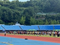 여수교육지원청 교육장기 육상경기대회 성료…689명 학생선수, 망마경기장서 열정의 질주