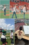 MLB서 시구한 하지원... '승리요정'은 글쎄...???