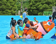 곰놀이, 물놀이 베어트리파크, 11일 유아전용 물놀이를 개장