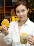 [SS포토] 오렌지 필 소 굿, 새콤달콤한 커피의 풍미?