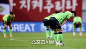 [SS포토]FC서울과 무승부 전북 이동국, '빨리 우승 확정 짓고 싶은데