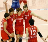[SS포토]한국전력 주상용, 내가 블로킹 득점을 했어