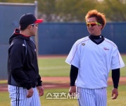 이병규 본 유강남 형! 돈킹 같아요![SS포토]