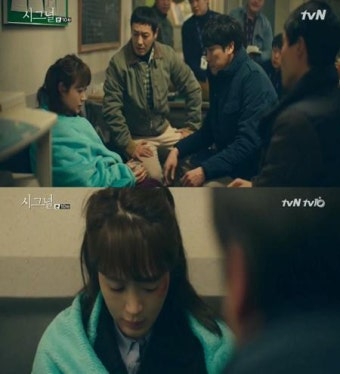 '시그널' 김혜수, 사건 떠올리며 진술 중 불안함 노출 