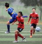 [SS포토]동산정산고 강채림, 뒷발로 톡!