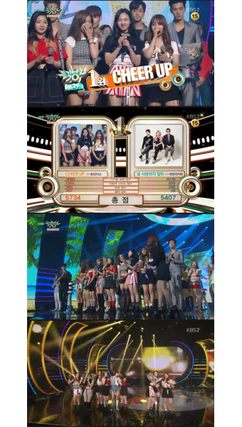 트와이스, ‘뮤직뱅크’ 다섯 번째 1위 달성 ‘식지 않는 인기’ (종합)