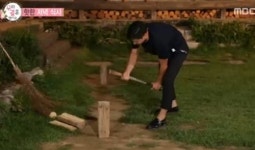 우결 김진경, 장작 쪼개는 조타에 하트뿅 오빠는 힘을 써야 돼