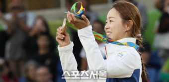 [SS포토]여자양궁 장혜진, 