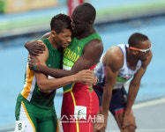 [SS포토] 육상 400m VAN NIKERK W. 세계신기록, 