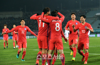 [한국-캐나다] '결승골 합작' 김보경·남태희, 천안은 약속의 땅