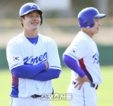 [SS포토] WBC 민병헌, 자신감이 넘치는 미소!