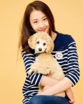 초특급 귀염둥이…다솜, 반려견과 찰칵