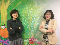 그림책 기반 보드게임 돼지김밥 출시한 채인선 작가, 이미옥 대표