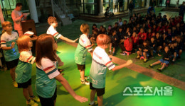 [SS포토] 여왕기 초등부 선수들의 흥이 넘치는 장기자랑 대회~