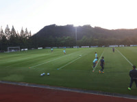 [현장메모]공수간격 좁혀라…신태용호, 줄무늬 축구장에서 훈련한 이유는?