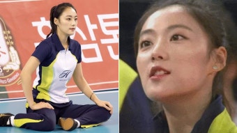 '청순美 가득' 아이돌 뺨치는 미모의 배구 통역사 화제