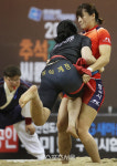 여자 이만기 임수정...여자씨름의 최강자