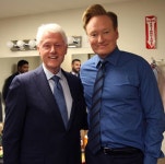 [★SNS] 코난 오브라이언, 빌 클린턴 만났다 존경해