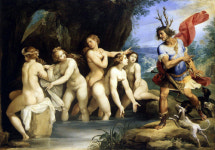 [에로티시즘 in 아트]엿보지 마라! 댓가는 죽음뿐이니~, 쥬세페 세자리의 아르테미스와 악타이온