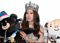 평창 동계올림픽 홍보대사 김제니, 미스 슈프라내셔널로서 전세계에 홍보할께요~