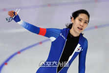 [포토]김현영, 스피드스케이팅 500m 12위