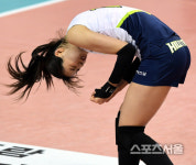 [포토] 현대건설 이다영, 이길 수...있어!