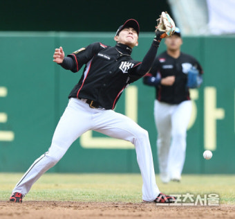 [포토] kt 심우준, 오~ 마이 미스테이크!