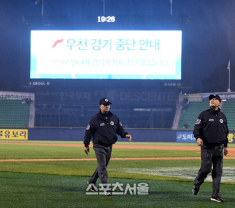 [포토] 이민호 심판 '야구하기 힘들어'