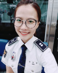 안경 선배 김은정이 공개한 경찰 제복 입게 된 근황