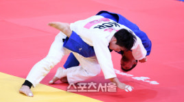 한국 유도, 일본과 혼성단체전서 '논란의 패배'[자카르타AG]