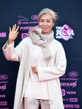 [포토] '더 서울어워즈' 예수정, 1등으로 왔어요